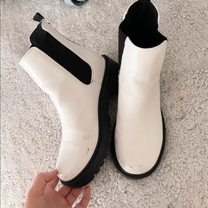 White Boots!
